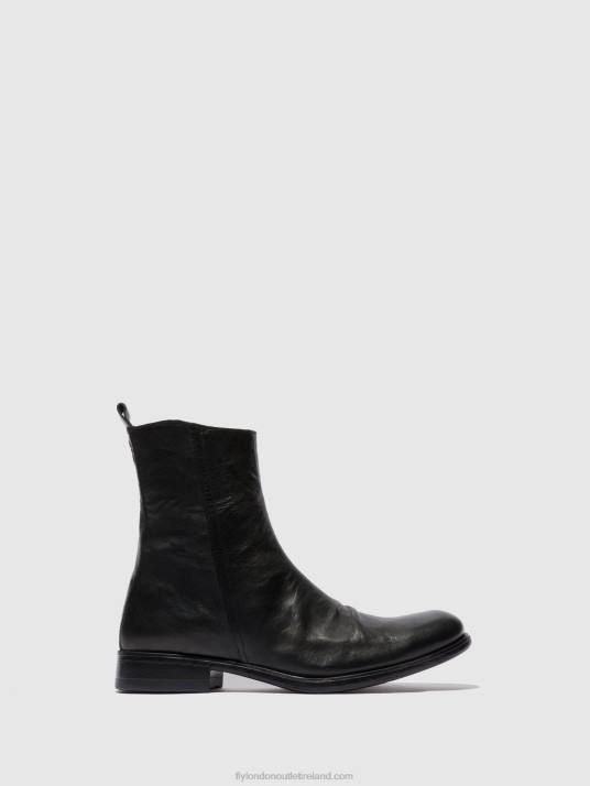 Chelsea Ankle Boots MELV797 Men V00W804 ESTIGMA (VEGETAL) BLACK Fly London