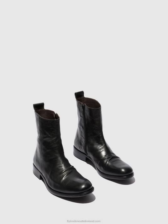 Chelsea Ankle Boots MELV797 Men V00W804 ESTIGMA (VEGETAL) BLACK Fly London