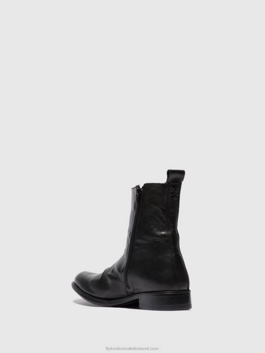 Chelsea Ankle Boots MELV797 Men V00W804 ESTIGMA (VEGETAL) BLACK Fly London