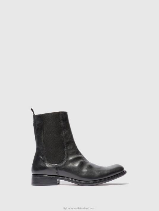 Chelsea Ankle Boots MOZE798 Men V00W807 ESTIGMA (VEGETAL) BLACK Fly London