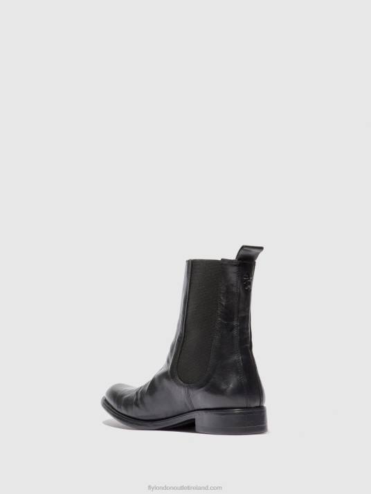 Chelsea Ankle Boots MOZE798 Men V00W807 ESTIGMA (VEGETAL) BLACK Fly London
