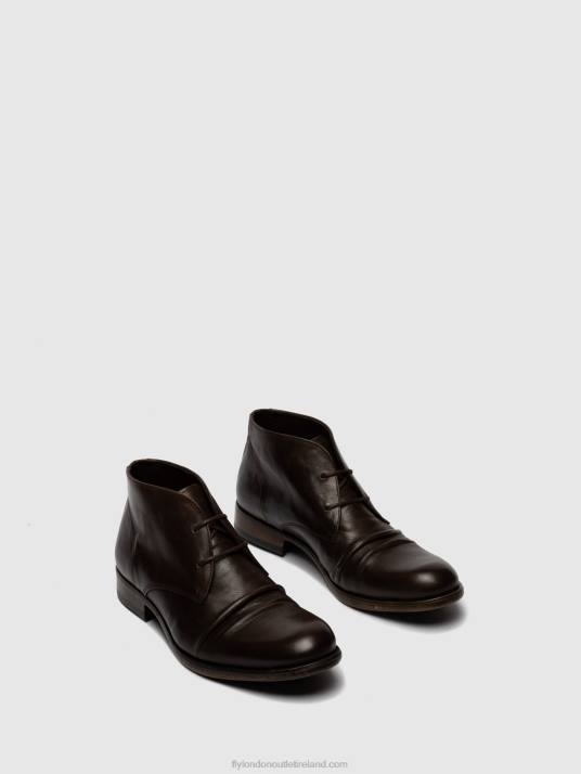 Lace-up Ankle Boots MURO577 Men V00W814 ECO(VEGETAL) MOCCA Fly London