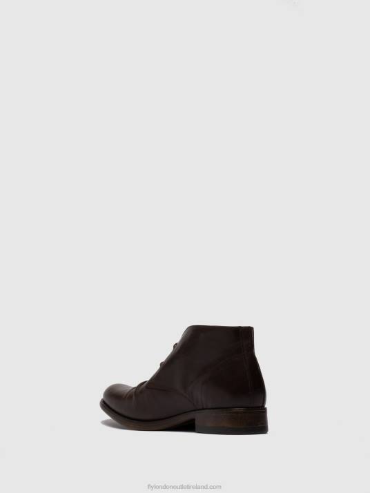 Lace-up Ankle Boots MURO577 Men V00W814 ECO(VEGETAL) MOCCA Fly London