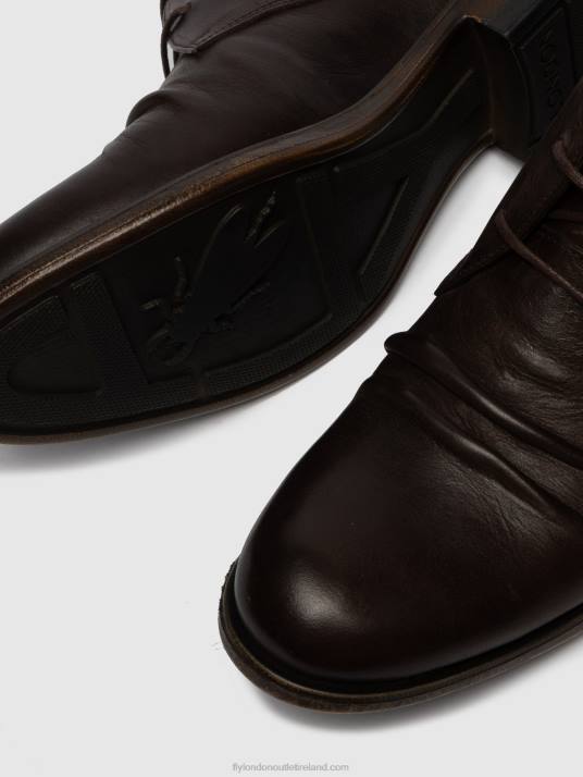 Lace-up Ankle Boots MURO577 Men V00W814 ECO(VEGETAL) MOCCA Fly London