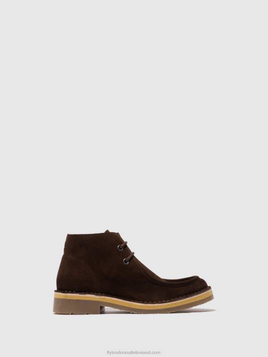 Lace-up Ankle Boots RODO076 Men V00W810 OILSUEDE (VEGETAL) MOCCA Fly London