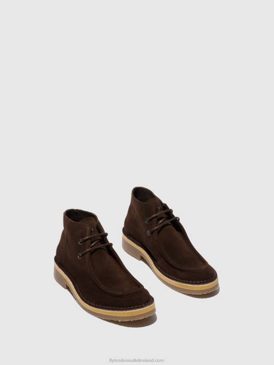 Lace-up Ankle Boots RODO076 Men V00W810 OILSUEDE (VEGETAL) MOCCA Fly London