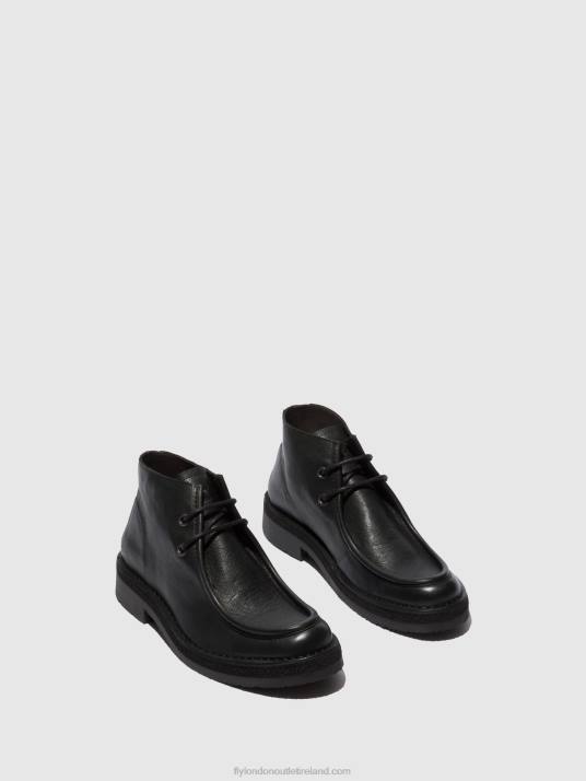 Lace-up Ankle Boots RODO076 Men V00W811 BIO BLACK Fly London
