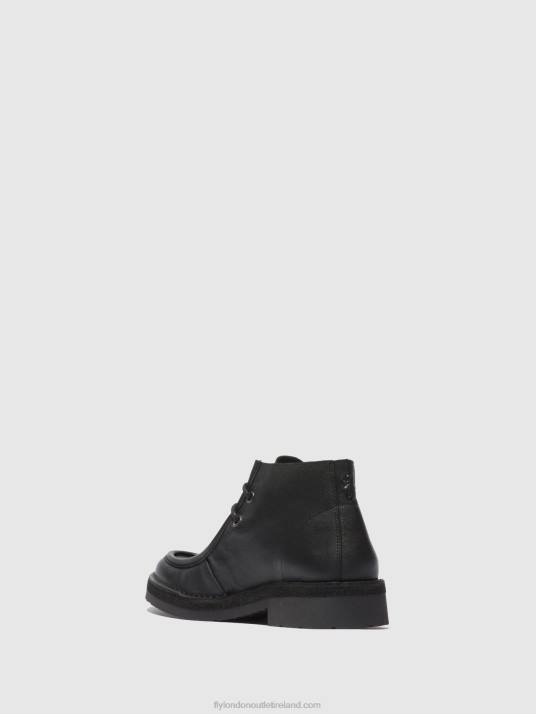 Lace-up Ankle Boots RODO076 Men V00W811 BIO BLACK Fly London