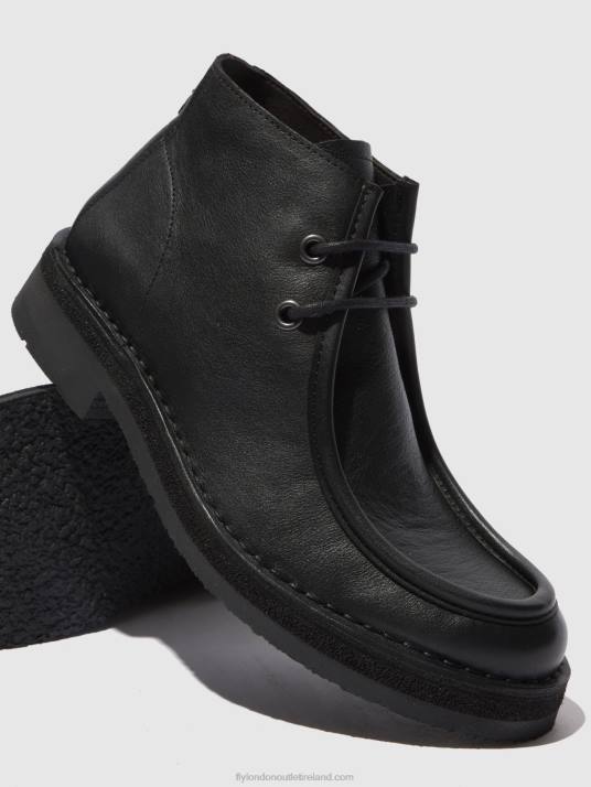 Lace-up Ankle Boots RODO076 Men V00W811 BIO BLACK Fly London
