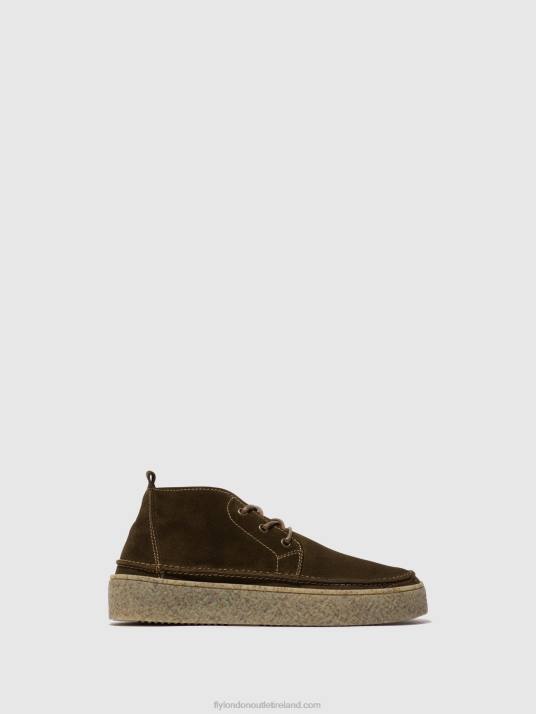 Lace-up Ankle Boots ROLY518 Men V00W803 SLUDGE Fly London