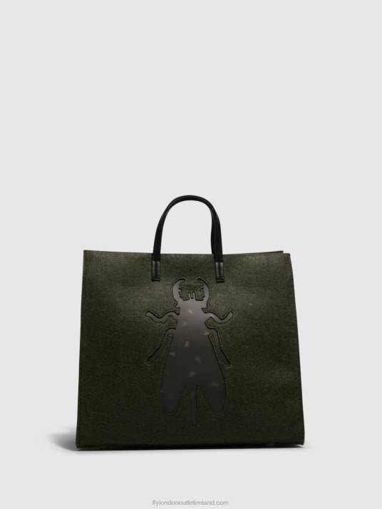 Handbag Bags AMUR702 Women V00W794 DK GREEN Fly London