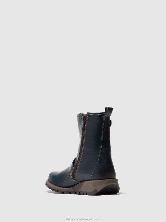 Buckle Ankle Boots SINO525 Women V00W137 ROYAL BLUE Fly London