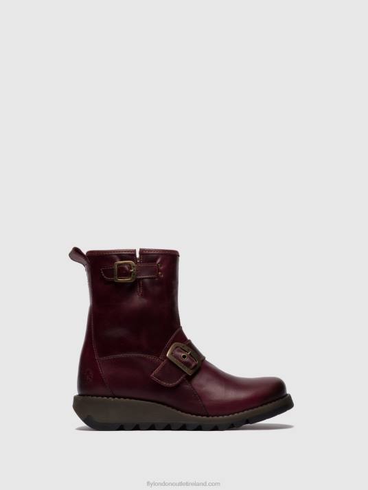 Buckle Ankle Boots SINO525 Women V00W262 PURPLE Fly London