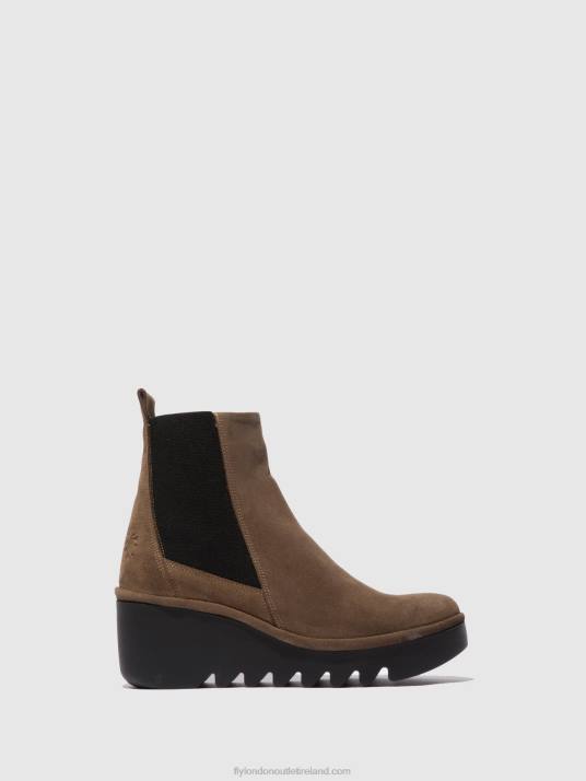 Chelsea Ankle Boots BAGU233 Women V00W231 OILSUEDE TAUPE Fly London