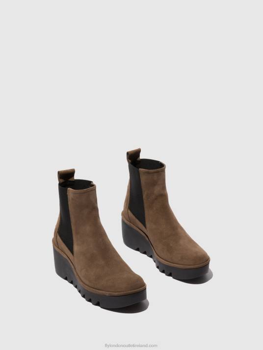 Chelsea Ankle Boots BAGU233 Women V00W231 OILSUEDE TAUPE Fly London