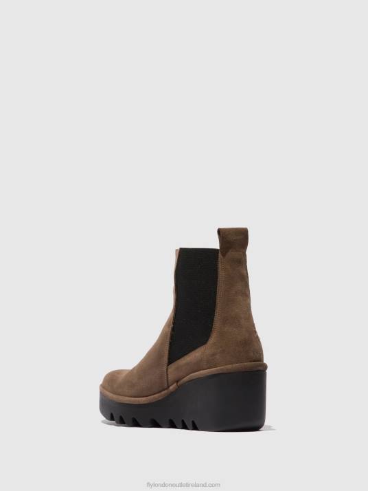 Chelsea Ankle Boots BAGU233 Women V00W231 OILSUEDE TAUPE Fly London