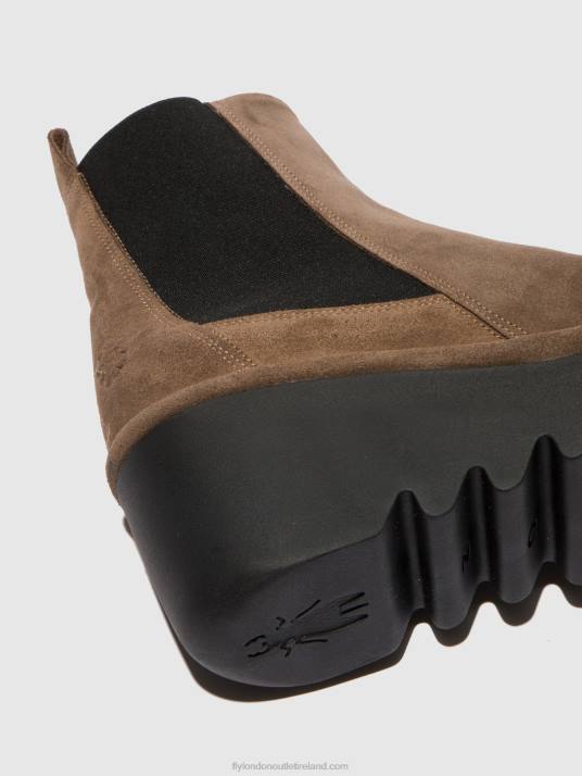 Chelsea Ankle Boots BAGU233 Women V00W231 OILSUEDE TAUPE Fly London