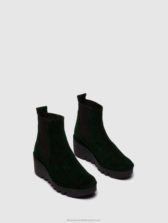 Chelsea Ankle Boots BAGU233 Women V00W257 OILSUEDE GREEN FOREST Fly London