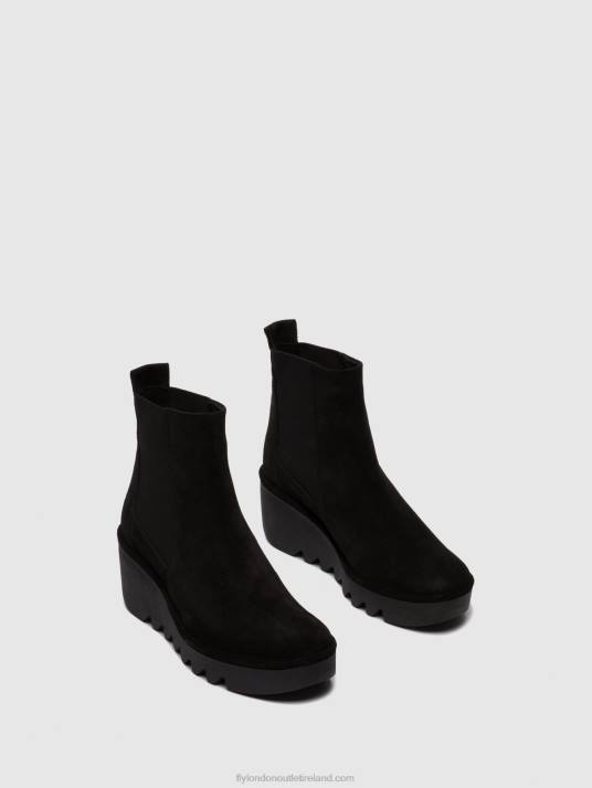 Chelsea Ankle Boots BAGU233 Women V00W261 OILSUEDE BLACK Fly London