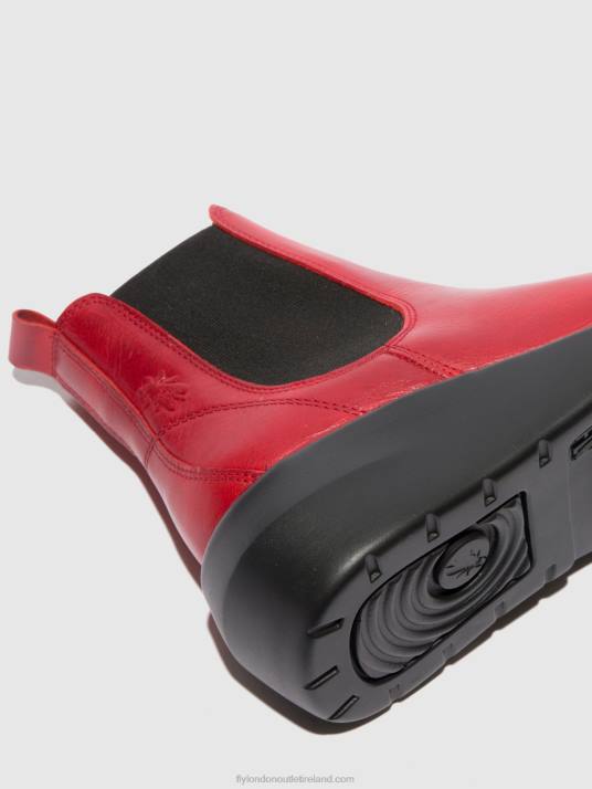 Chelsea Ankle Boots BETY502 Women V00W230 RUG RED Fly London