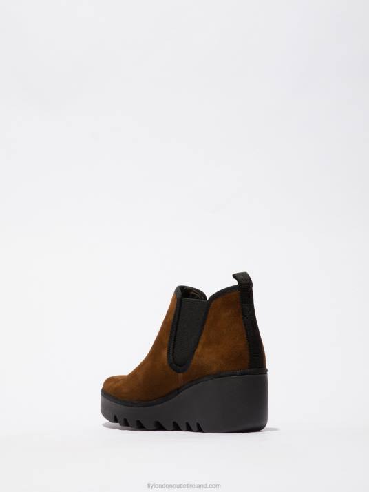 Chelsea Ankle Boots BYNE349 Women V00W229 OILSUEDE CAMEL Fly London