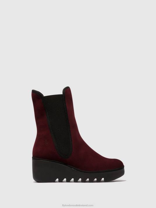 Chelsea Ankle Boots BYRO395 Women V00W142 WINE Fly London