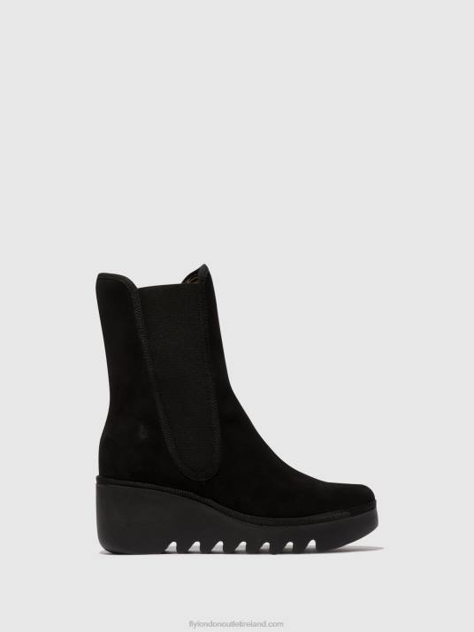 Chelsea Ankle Boots BYRO395 Women V00W145 BLACK Fly London