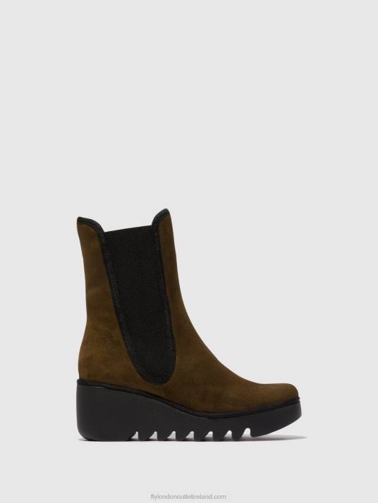 Chelsea Ankle Boots BYRO395 Women V00W148 SLUDGE Fly London