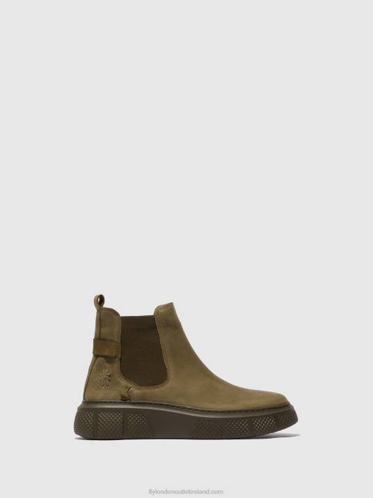 Chelsea Ankle Boots EBBE479 Women V00W228 SORANO MILITARY Fly London