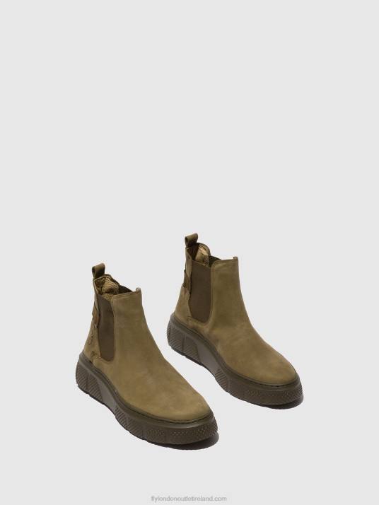 Chelsea Ankle Boots EBBE479 Women V00W228 SORANO MILITARY Fly London