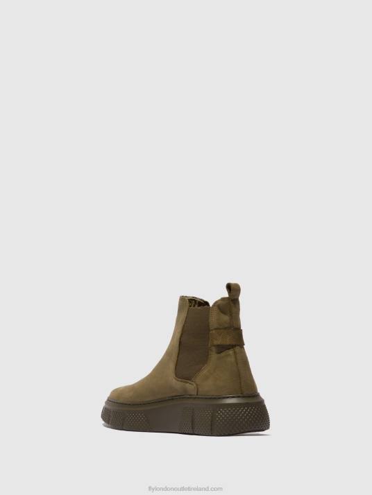 Chelsea Ankle Boots EBBE479 Women V00W228 SORANO MILITARY Fly London