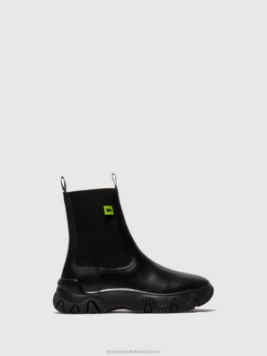 Chelsea Ankle Boots FATY885 Women V00W159 TUNDER BLACK Fly London