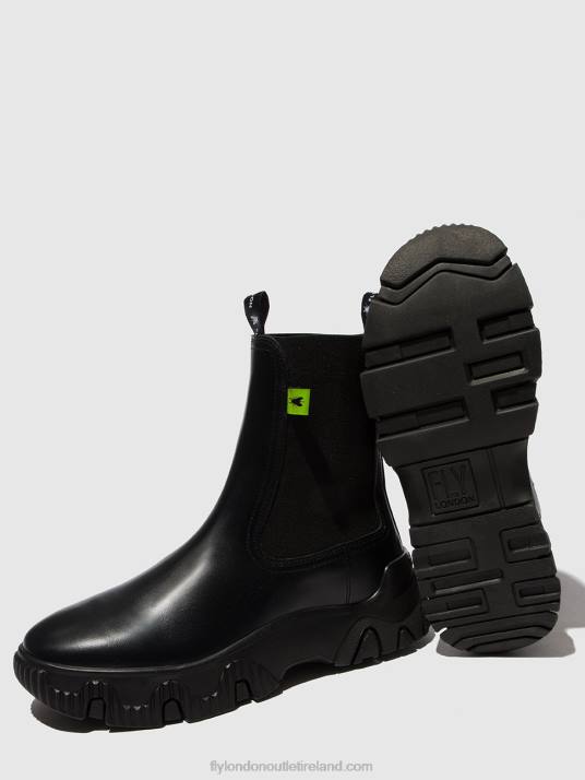 Chelsea Ankle Boots FATY885 Women V00W159 TUNDER BLACK Fly London