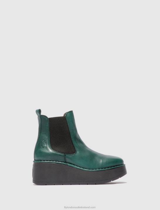 Chelsea Ankle Boots HAMA238 Women V00W226 VERONA GREEN FOREST Fly London