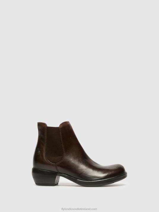 Chelsea Ankle Boots MAKE DK Women V00W263 BROWN Fly London