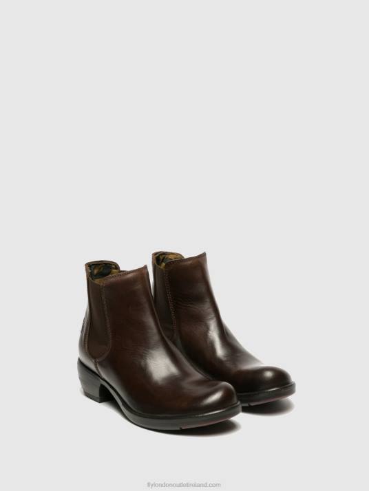 Chelsea Ankle Boots MAKE DK Women V00W263 BROWN Fly London