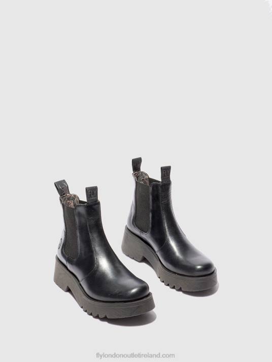 Chelsea Ankle Boots MEDI789 Women V00W221 RUG BLACK Fly London