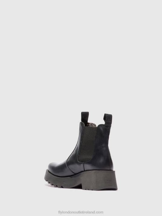 Chelsea Ankle Boots MEDI789 Women V00W221 RUG BLACK Fly London