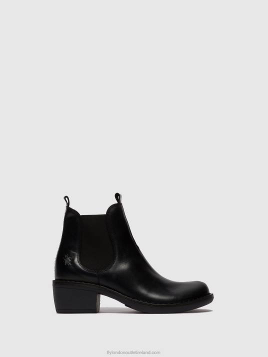 Chelsea Ankle Boots MEME030 Women V00W255 RUG BLACK Fly London
