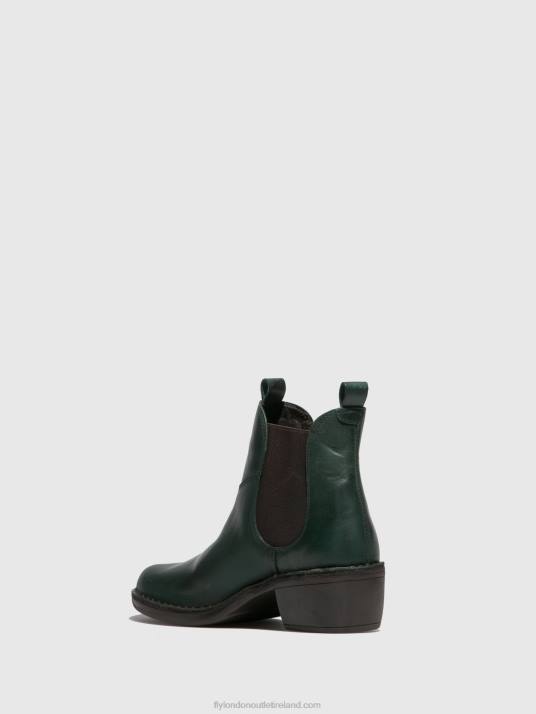Chelsea Ankle Boots MEME030 Women V00W260 RUG PETROL Fly London