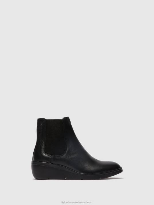 Chelsea Ankle Boots NOLA549 Women V00W130 BLACK Fly London