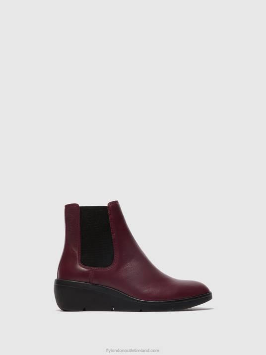 Chelsea Ankle Boots NOLA549 Women V00W131 BORDEAUX Fly London