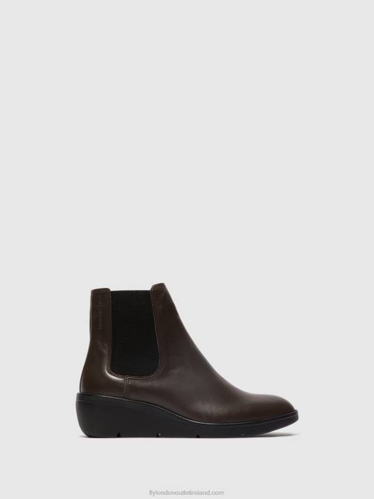 Chelsea Ankle Boots NOLA549 Women V00W132 BROWN Fly London
