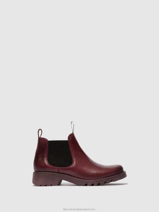 Chelsea Ankle Boots RIKA894 Women V00W126 PURPLE (PURPLE SOLE) Fly London