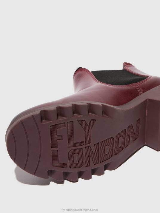 Chelsea Ankle Boots RIKA894 Women V00W126 PURPLE (PURPLE SOLE) Fly London