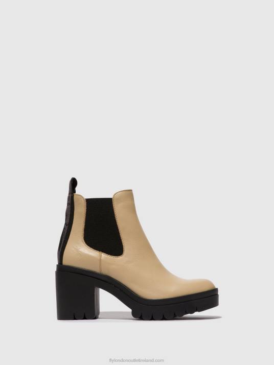 Chelsea Ankle Boots TOPE520 Women V00W119 BEIGE Fly London