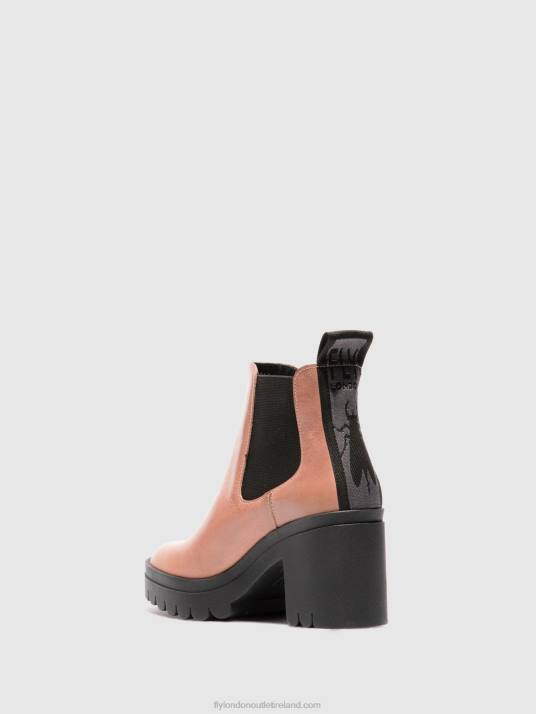 Chelsea Ankle Boots TOPE520 Women V00W213 RUG ROSE Fly London