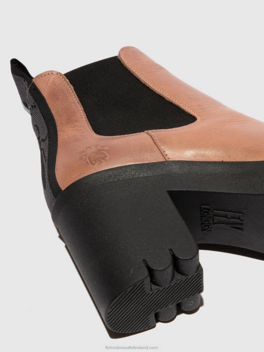 Chelsea Ankle Boots TOPE520 Women V00W213 RUG ROSE Fly London