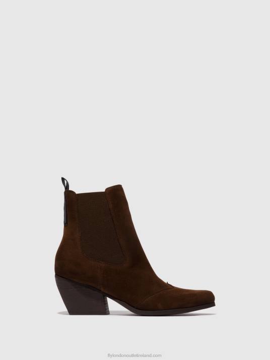 Chelsea Ankle Boots TORM911 Women V00W114 CHOCOLATE Fly London