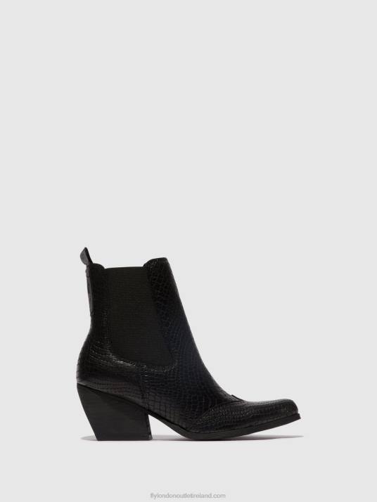 Chelsea Ankle Boots TORM911 Women V00W122 BLACK Fly London